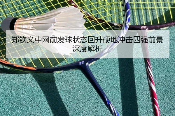 郑钦文中网前发球状态回升硬地冲击四强前景深度解析